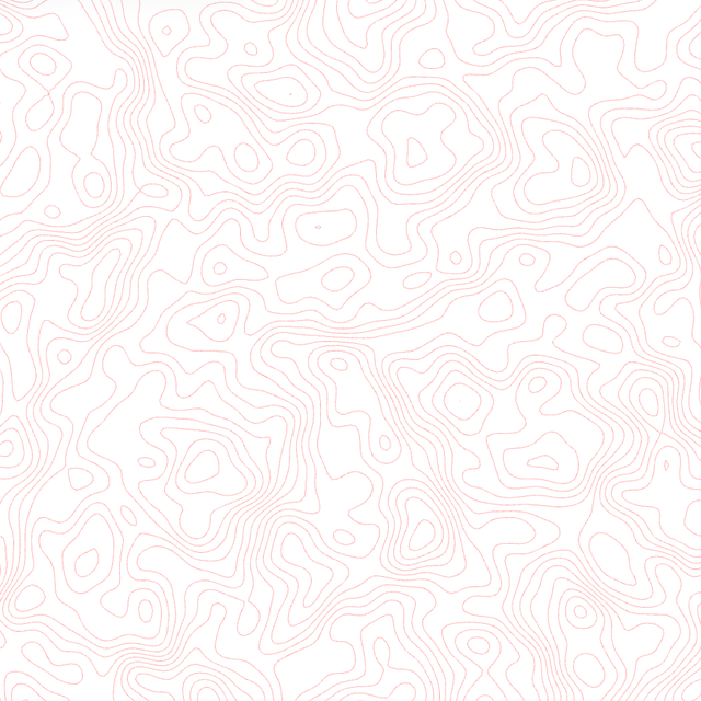 Topographic contours